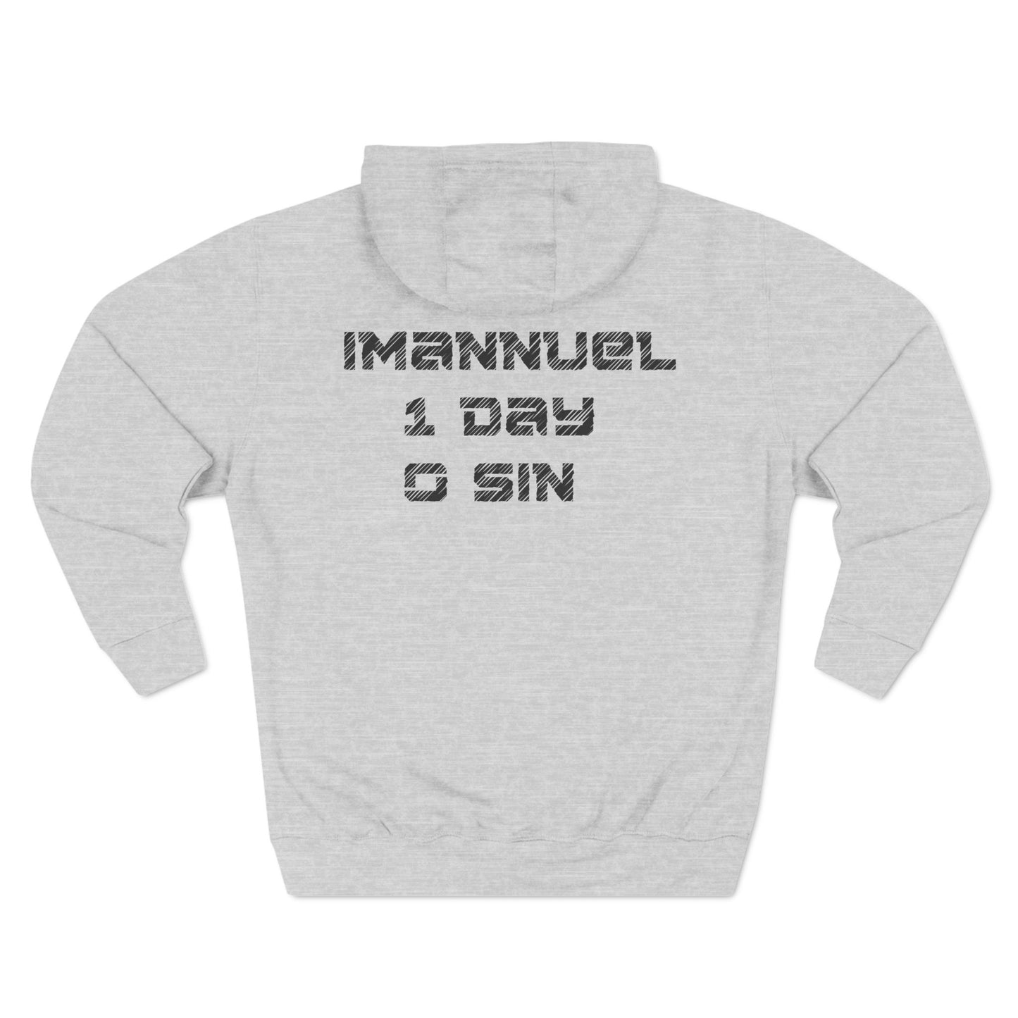 I-10 Christian Black Words Hoodie