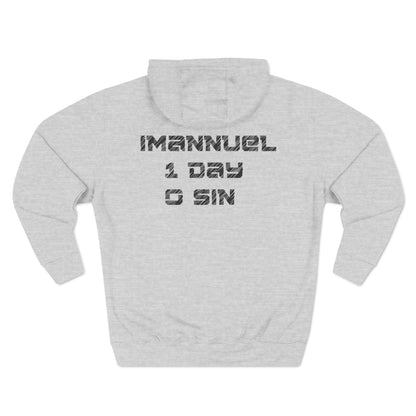 I-10 Christian Black Words Hoodie