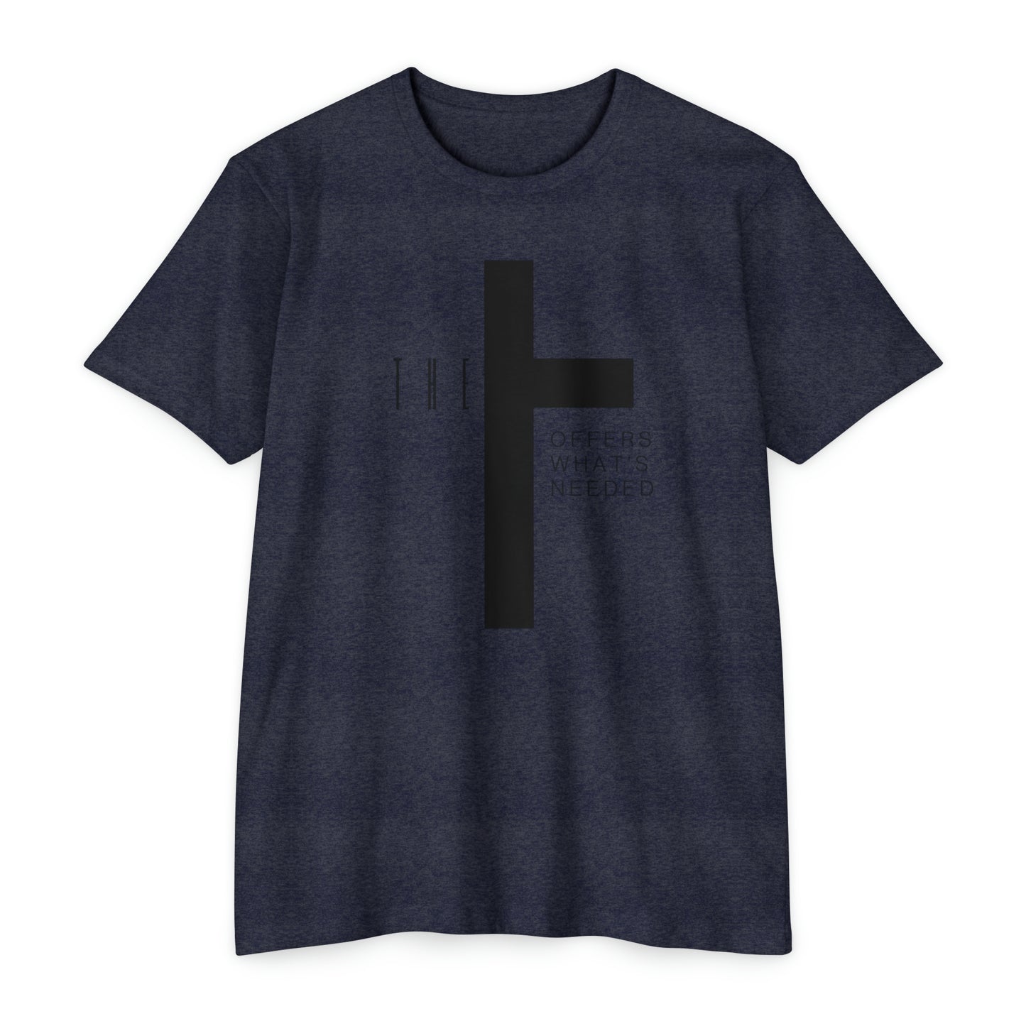 T-Town Black Cross & Letters Blended