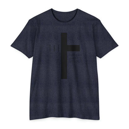 T-Town Black Cross & Letters Blended