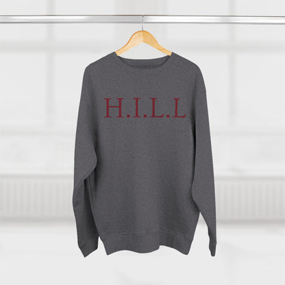 Hill Christian Marron Words Crewneck