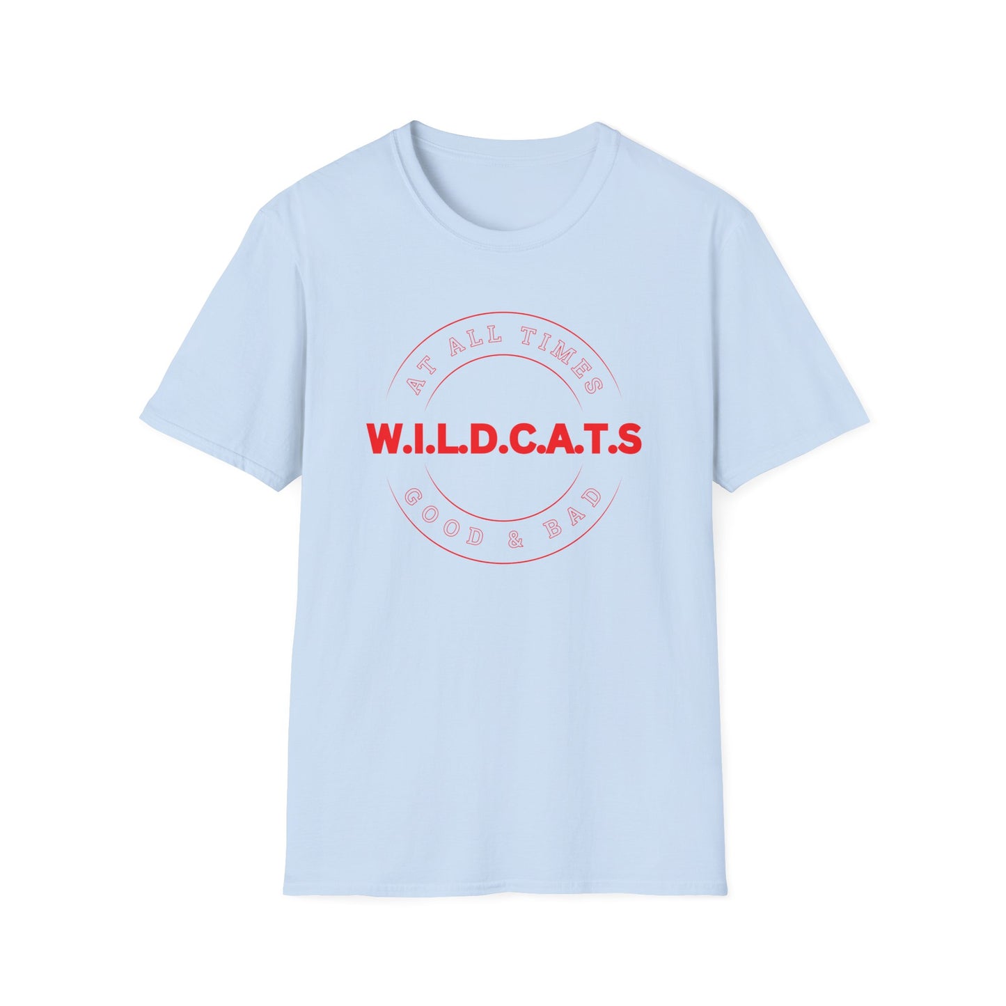 Wildcats Christian Red Letters & Picture