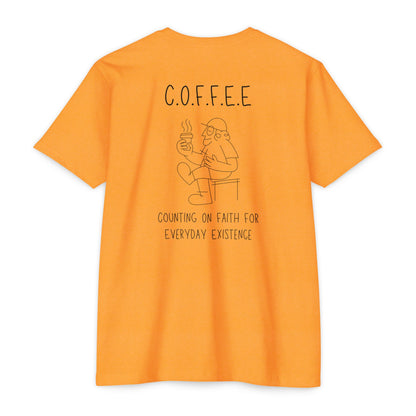 Specialty Adult Coffee Christian Blue Words & Men Image