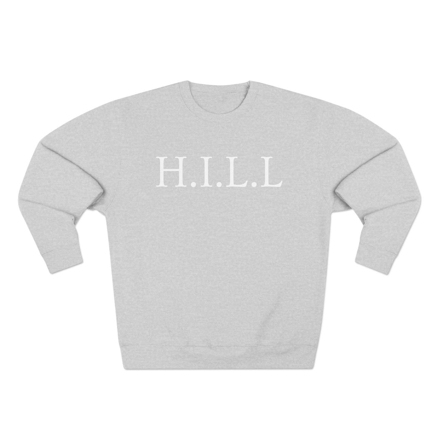 Hill Christian White Words Crewneck