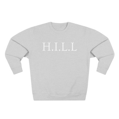 Hill Christian White Words Crewneck