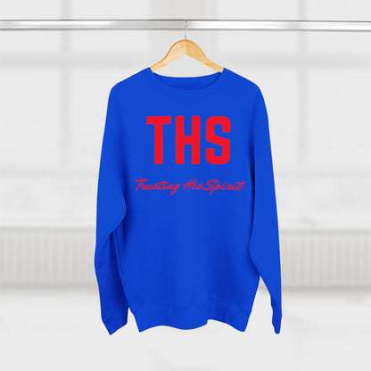 Adult THS Christian Red Letters Crewneck