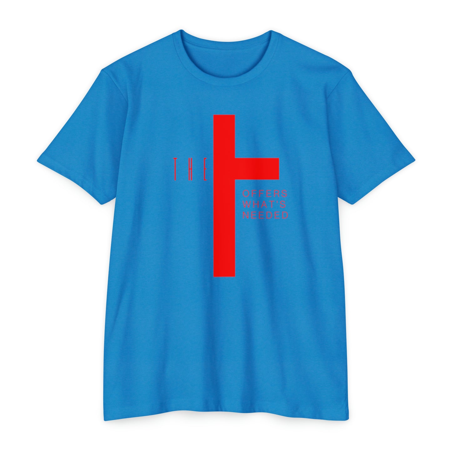 T-Town Red Cross & Letters Blended