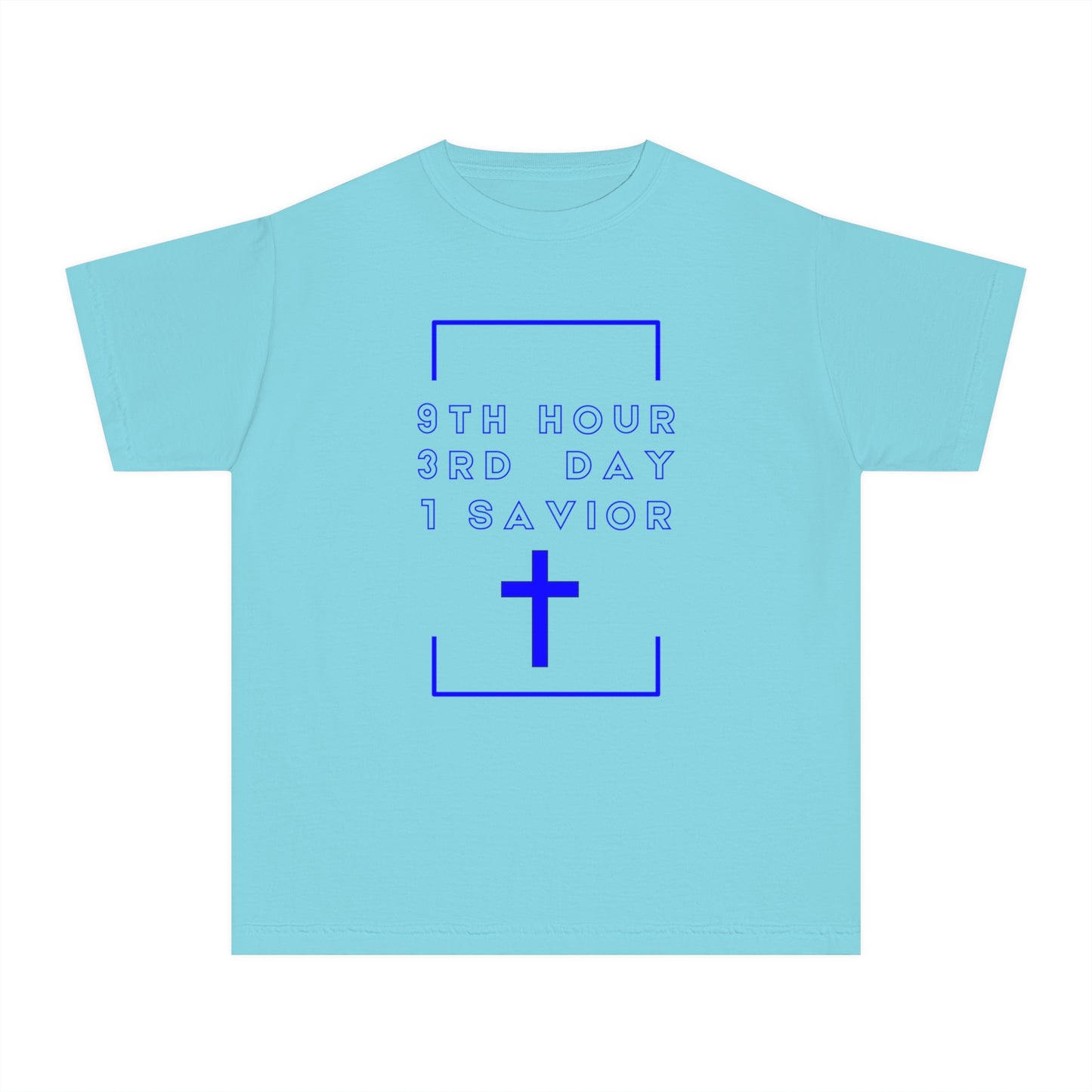 Youth 931 Christian Blue Letters