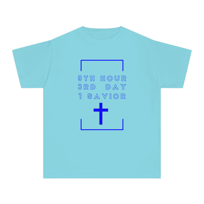 Youth 931 Christian Blue Letters