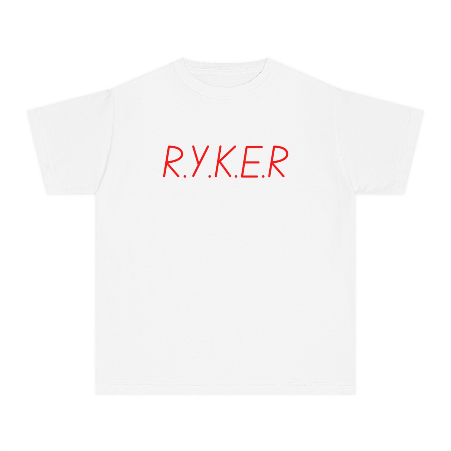 Youth RYKER Christian Red Letters