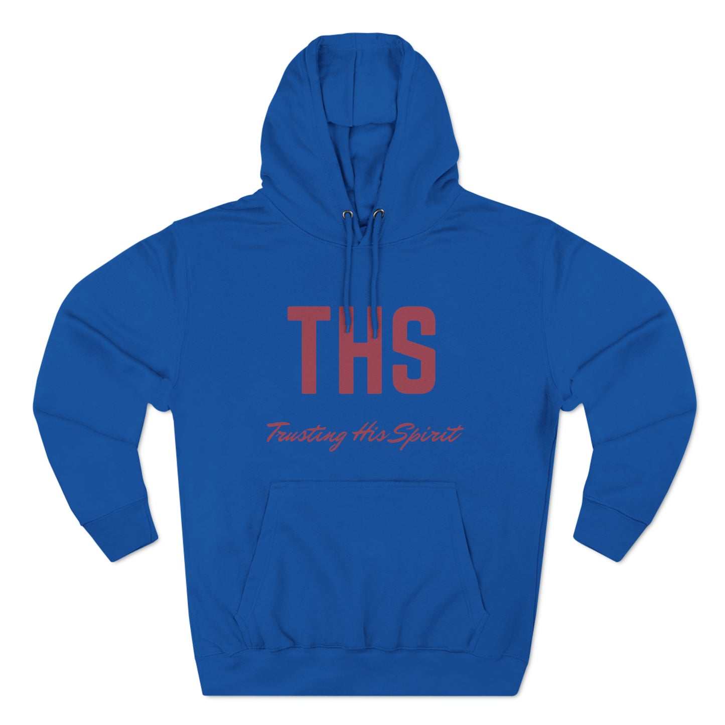 Adult THS Christian Marron Letters Hoodie