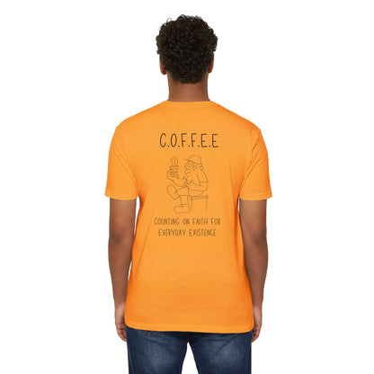 Specialty Adult Coffee Christian Blue Words & Men Image