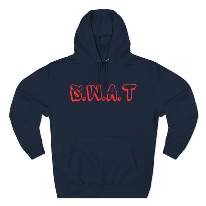 Swat Christian Red Words Hoodie