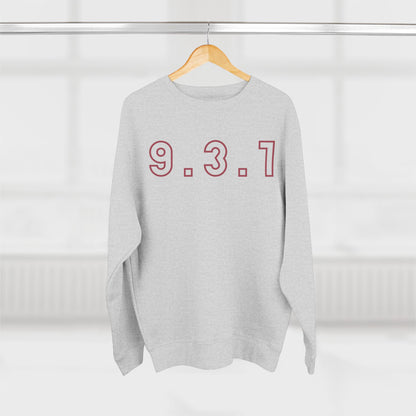 931 Crewneck Marron Words