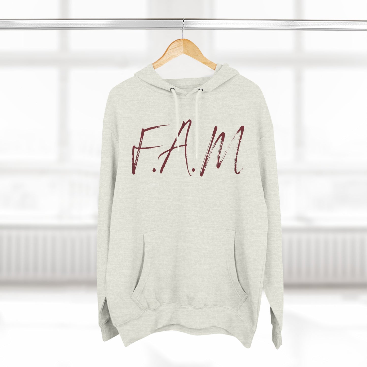 Fam Hoodie Marron Words