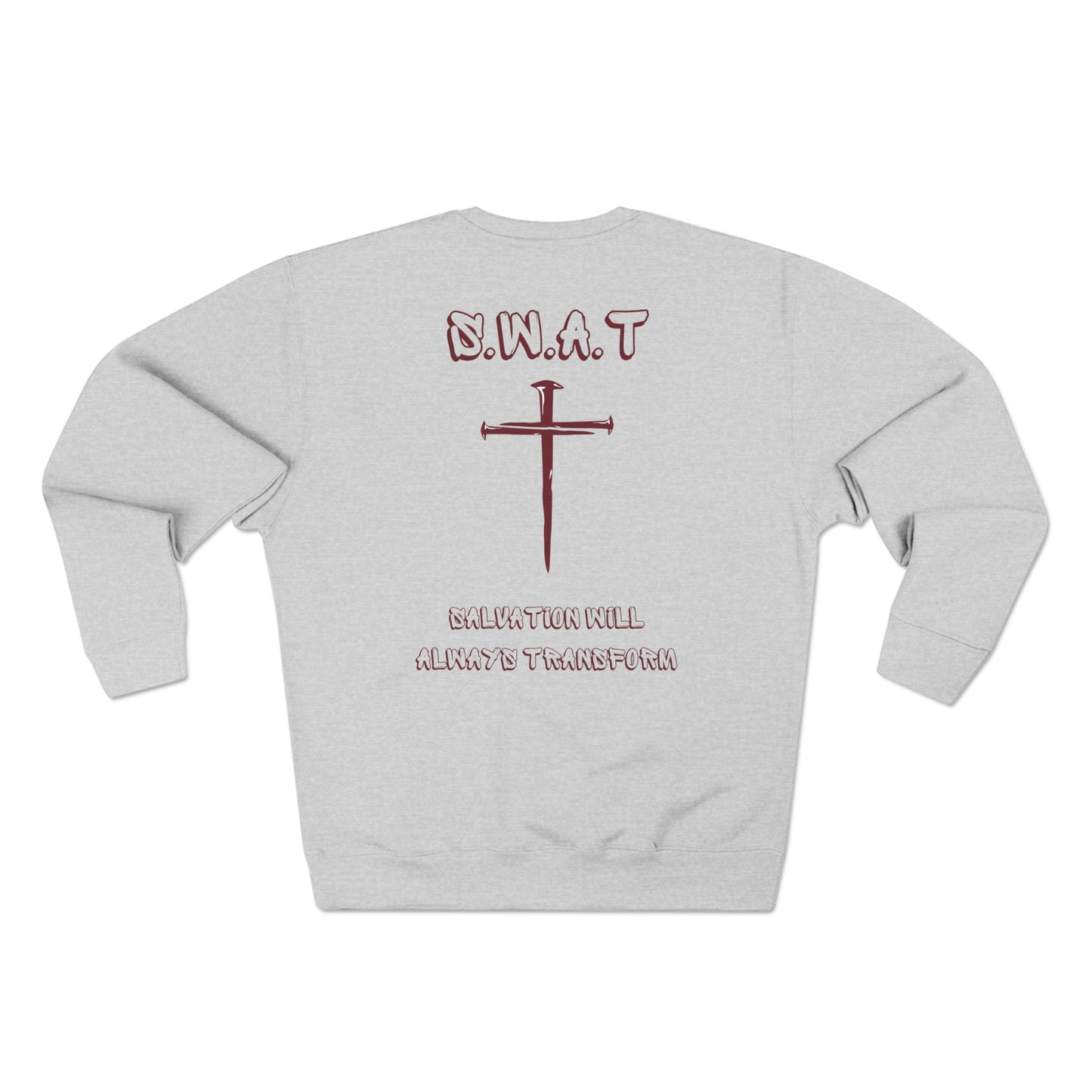 Swat Christian Marron Words Crewneck