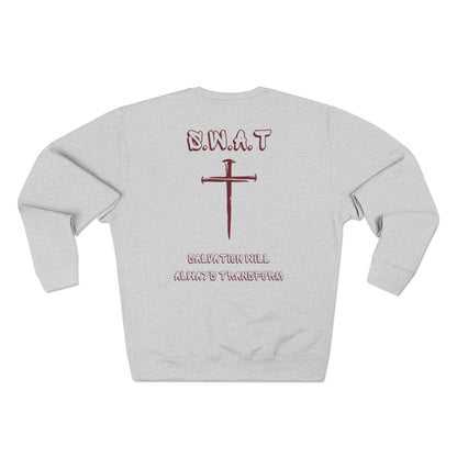 Swat Christian Marron Words Crewneck