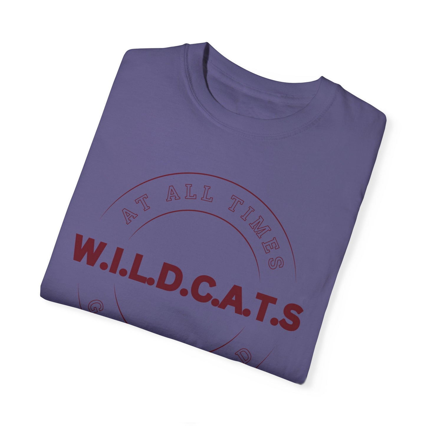 Wildcats Christian Marron Letters & Picture