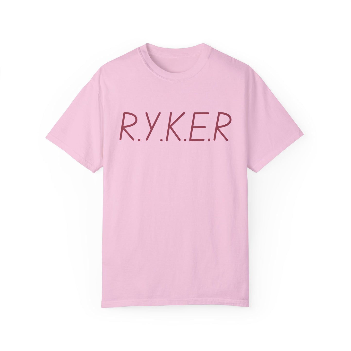 RYKER Christian Marron Letters