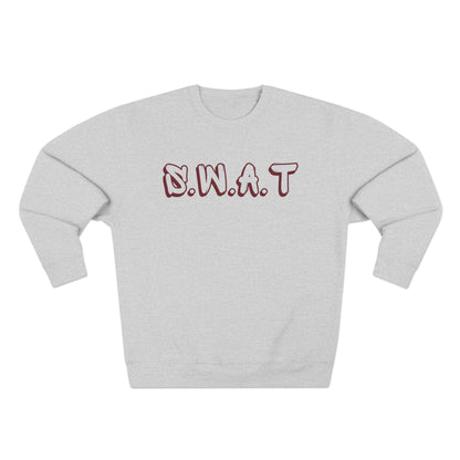 Swat Christian Marron Words Crewneck