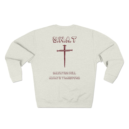 Swat Christian Marron Words Crewneck