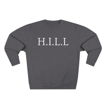 Hill Christian White Words Crewneck