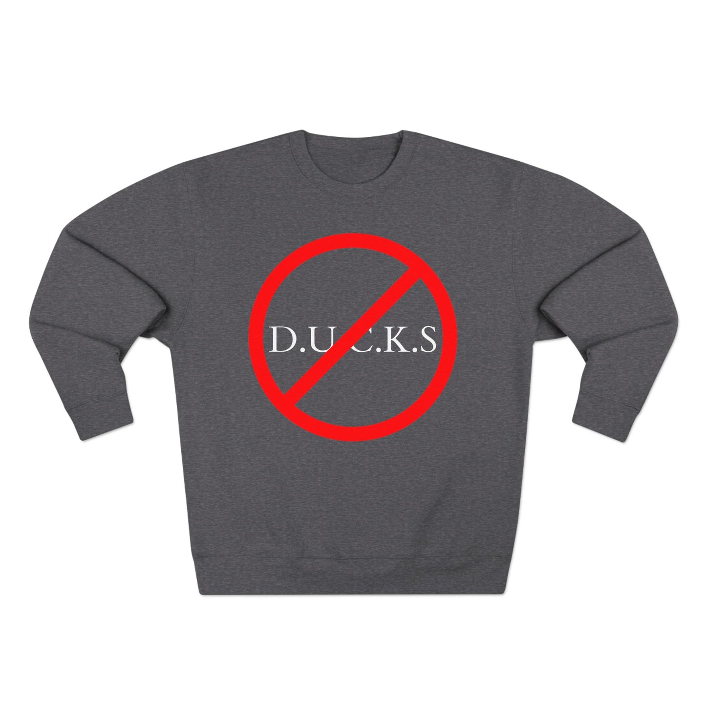 DUCKS Christian White Crewneck