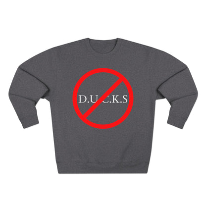 DUCKS Christian White Crewneck