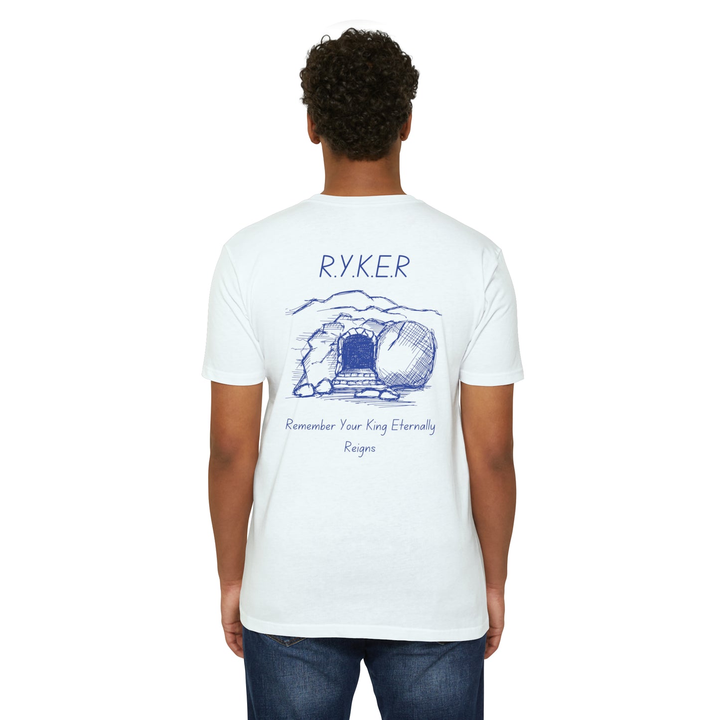 RYKER Christian Blue Letters Blended