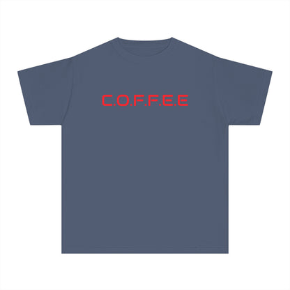 Youth Adult Coffee Christian Red Words Only