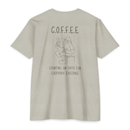 Specialty Adult Coffee Christian Blue Words & Men Image