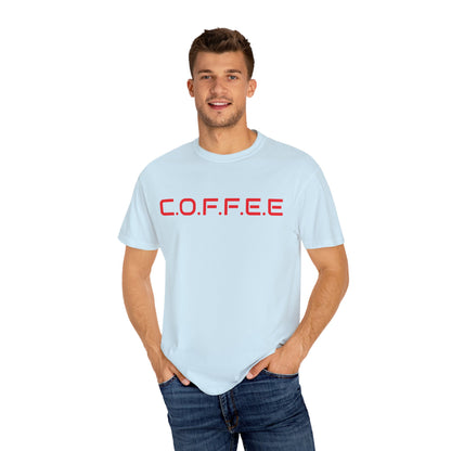 Adult Coffee Christian Red Words Only