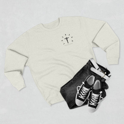 Jackson Black Cross & Letters Crewneck