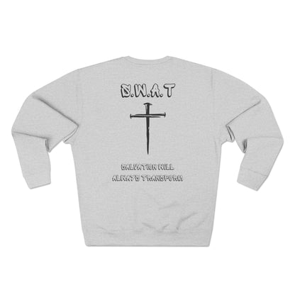 Swat Christian Black Words Crewneck