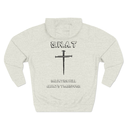 Swat Christian Black Words Hoodie