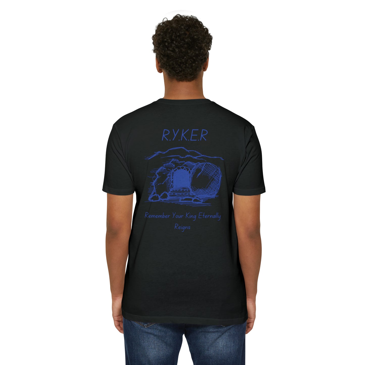 RYKER Christian Blue Letters Blended