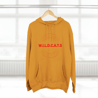 Wildcats Christian Red Letters & Picture Hoodie