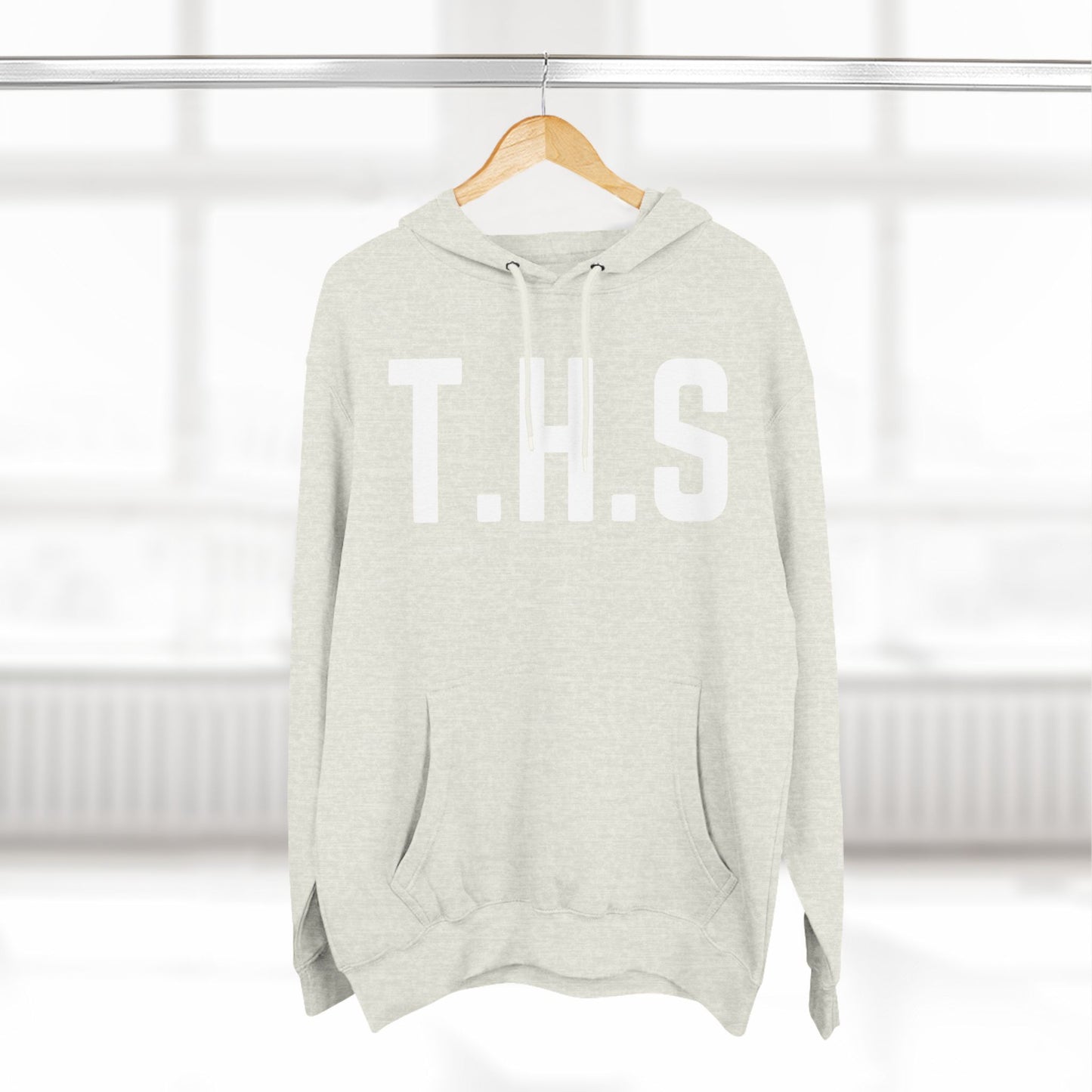 Adult T.H.S Trusting His Spirit Specialty Hoodie White Letters