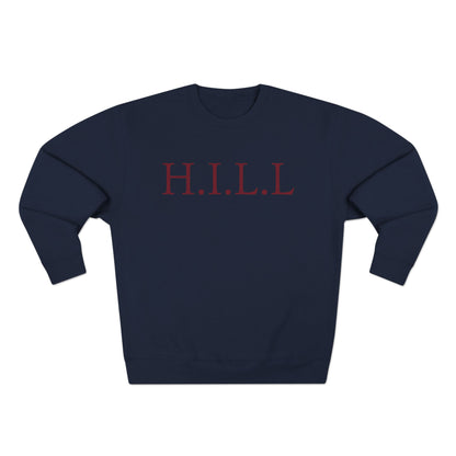 Hill Christian Marron Words Crewneck