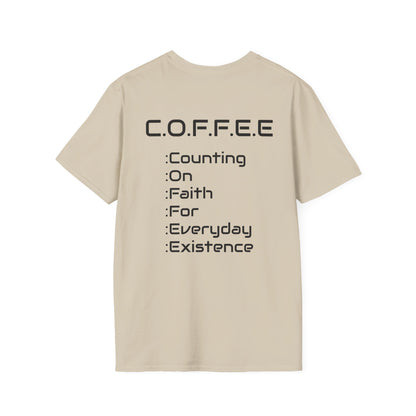 Adult Coffee Christian Black Words Only