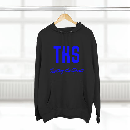 Adult THS Christian Blue Letters Hoodie