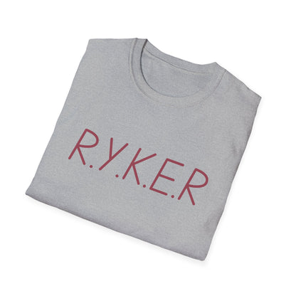 RYKER Christian Marron Letters