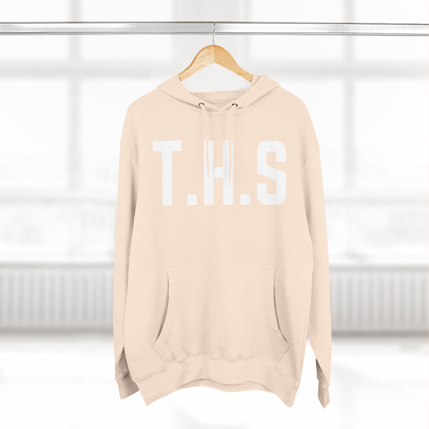 Adult T.H.S Trusting His Spirit Specialty Hoodie White Letters