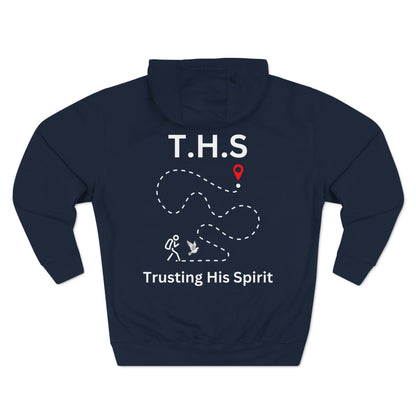 Adult T.H.S Trusting His Spirit Specialty Hoodie White Letters