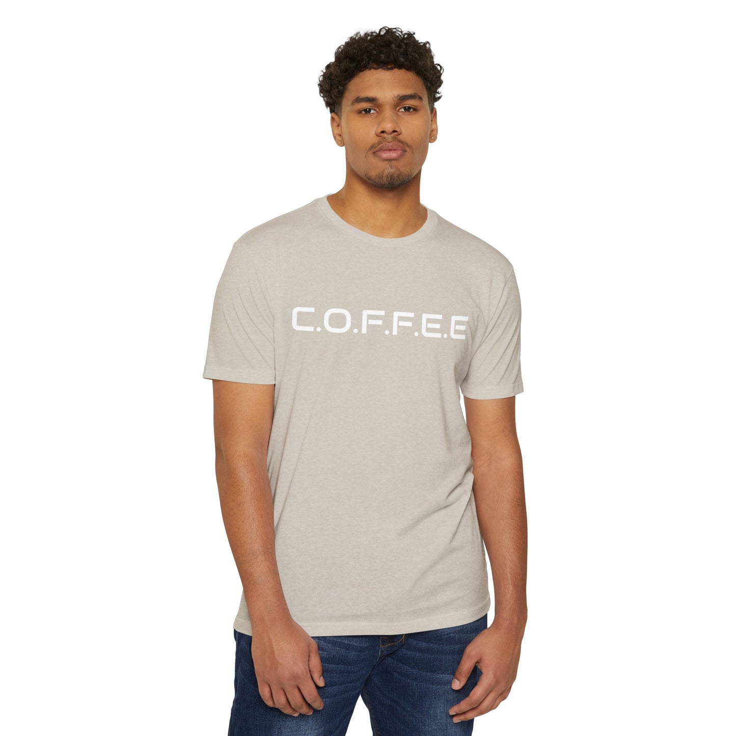 Adult Coffee Christian White Words Only Blended