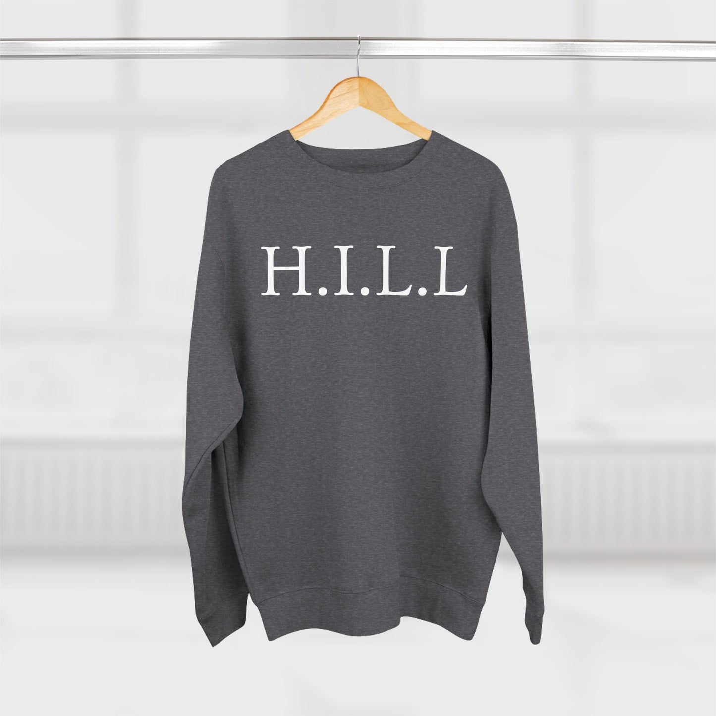 Hill Christian White Words Crewneck