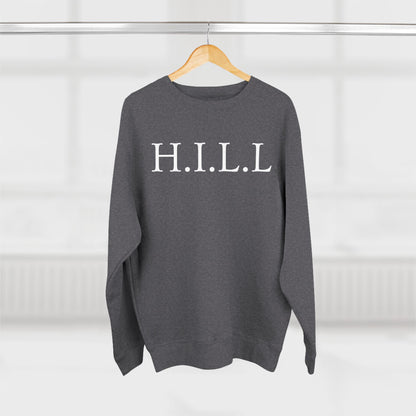 Hill Christian White Words Crewneck