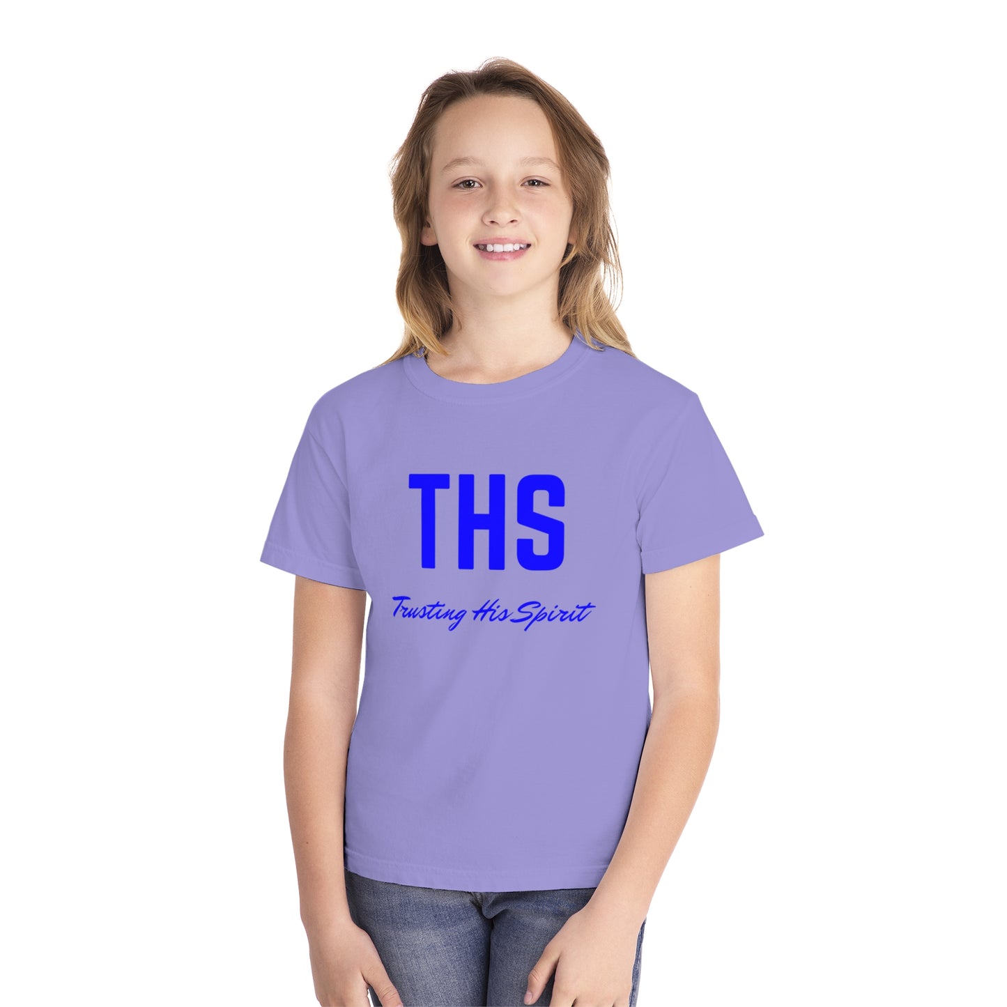 Youth THS Christian Blue Letters