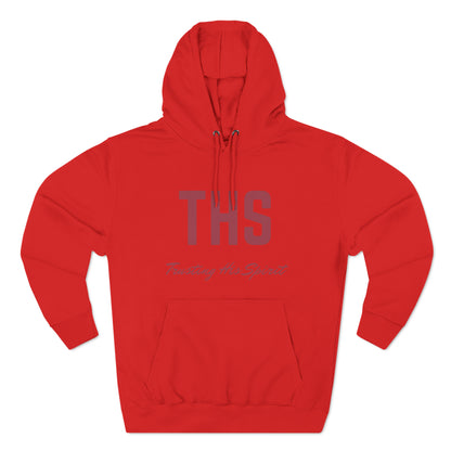 Adult THS Christian Marron Letters Hoodie