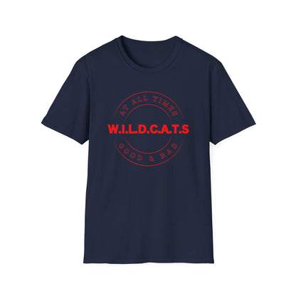 Wildcats Christian Red Letters & Picture